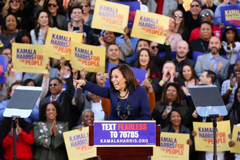 what will she do when she her results|Promises Kamala Harris has made so far in her campaign .